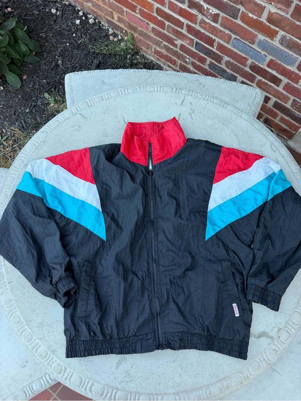 Vintage 90s Colorblock Windbreaker